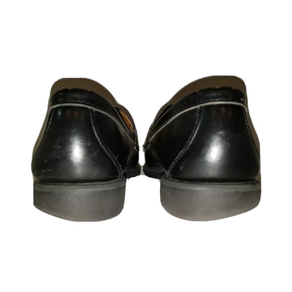 Sebago Mens Black Leather Tassel Slip On shoes 10 D (Heels to prevent pronation) main image 4